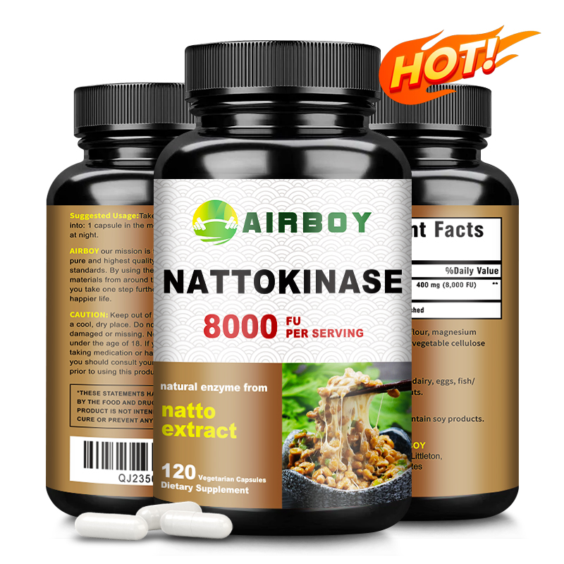 Ginkgo Biloba Extract - Nattokinase - Behoudt de bloeddrukbalans, ondersteunt