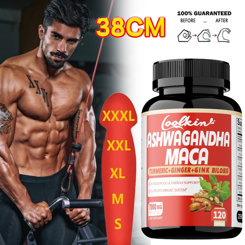 Ginkgo Biloba Extract - Ashwagandha- en Maca-supplementen - ondersteunen stress,