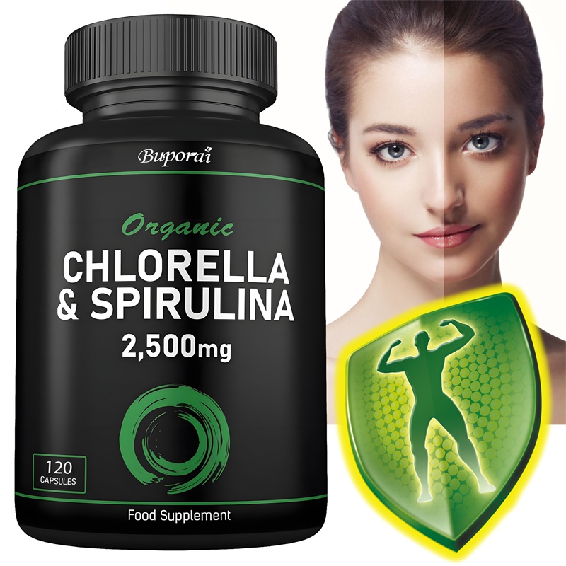 Ginkgo Biloba Extract - Biologische Chlorella & Spirulina 2500mg -