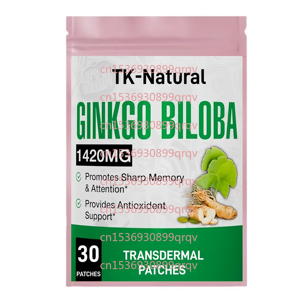 Ginkgo Biloba Extract - 30-pleisters Ginkgo Biloba transdermale pleisters met