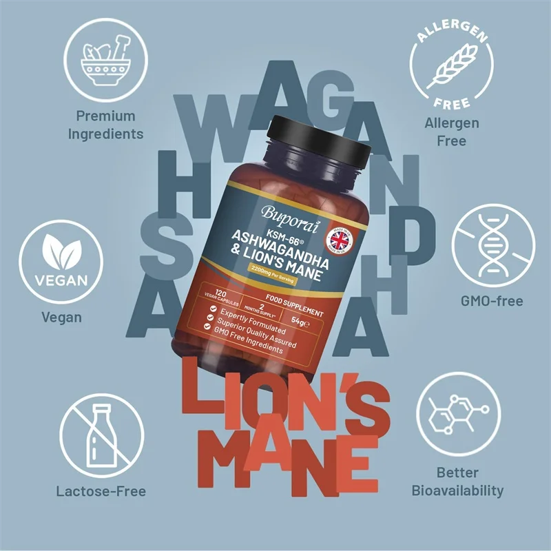Ashwagandha en Lion's Mane - S - Ginkgo Biloba Extract recensie en prijs