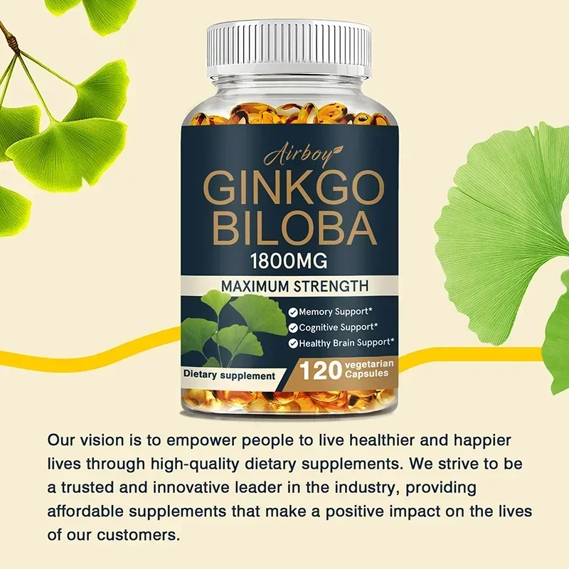 Ginkgo Biloba-supplement - Geh - Ginkgo Biloba Extract recensie en prijs