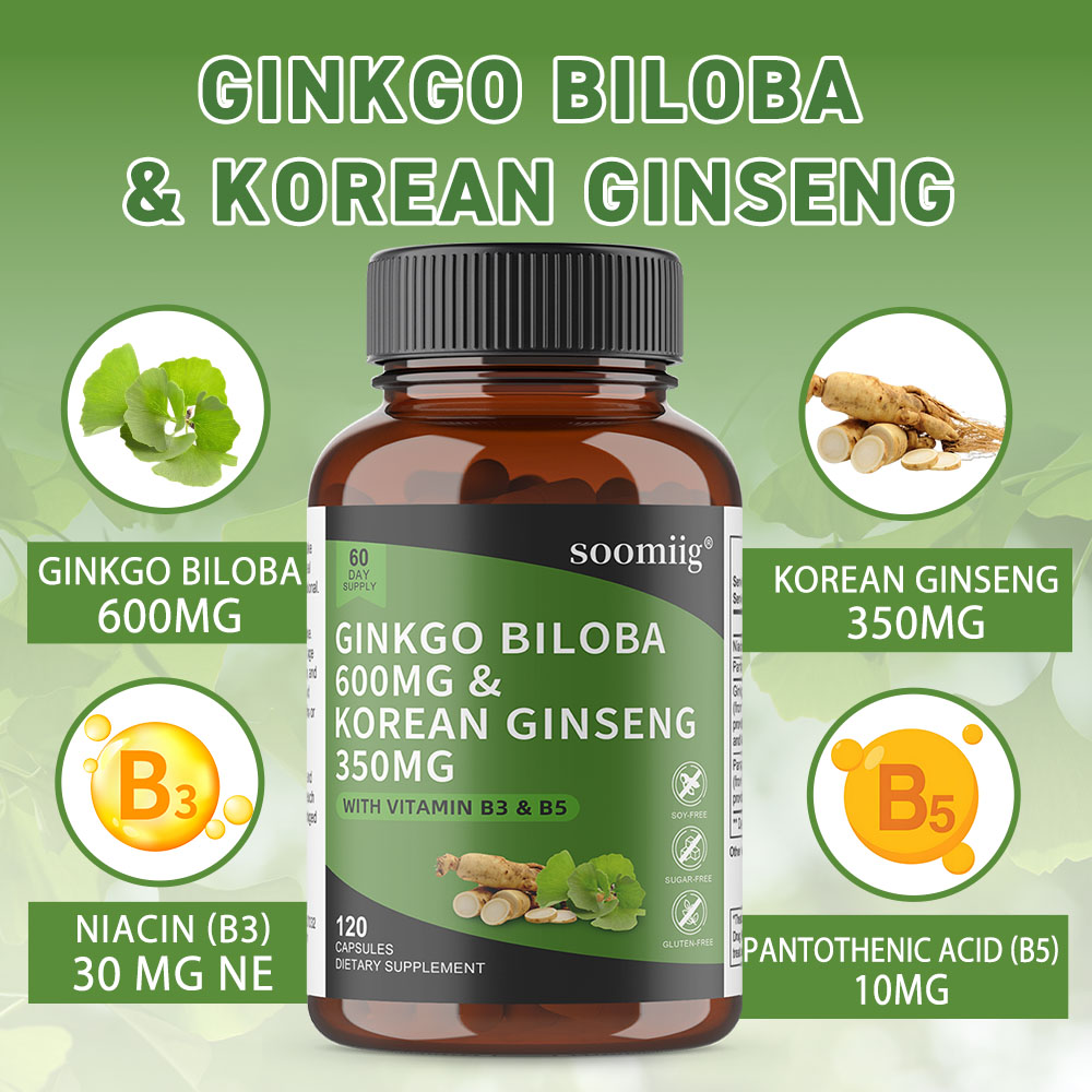 Ginkgo Biloba & Koreaanse Gins - Ginkgo Biloba Extract recensie en prijs