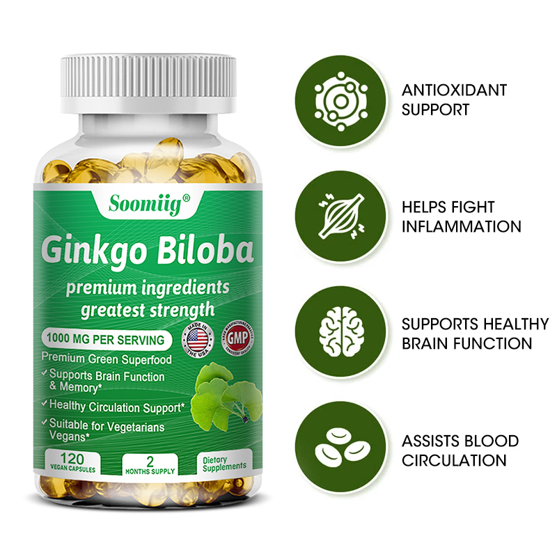 Ginkgo Biloba-capsules - Herse - Ginkgo Biloba Extract recensie en prijs